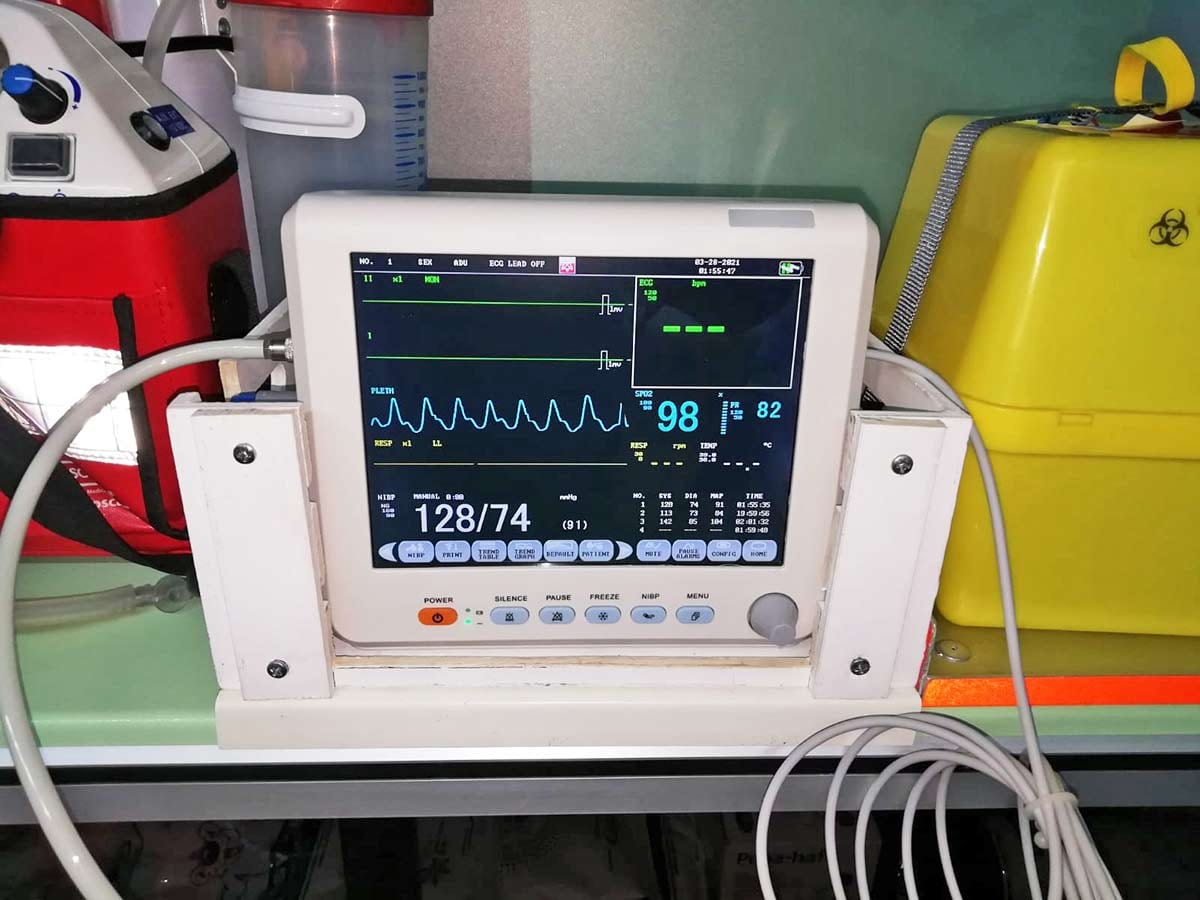 Fornitura monitor multiparametrico per ambulanza