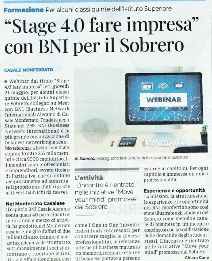 Fare Impresa Stage 4.0