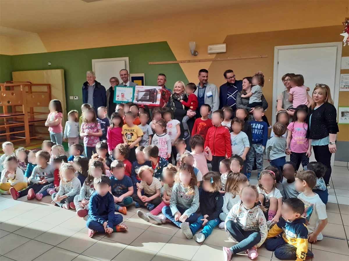 Donazione forni scuola dell’infanzia “Chiara Lubich” Bra