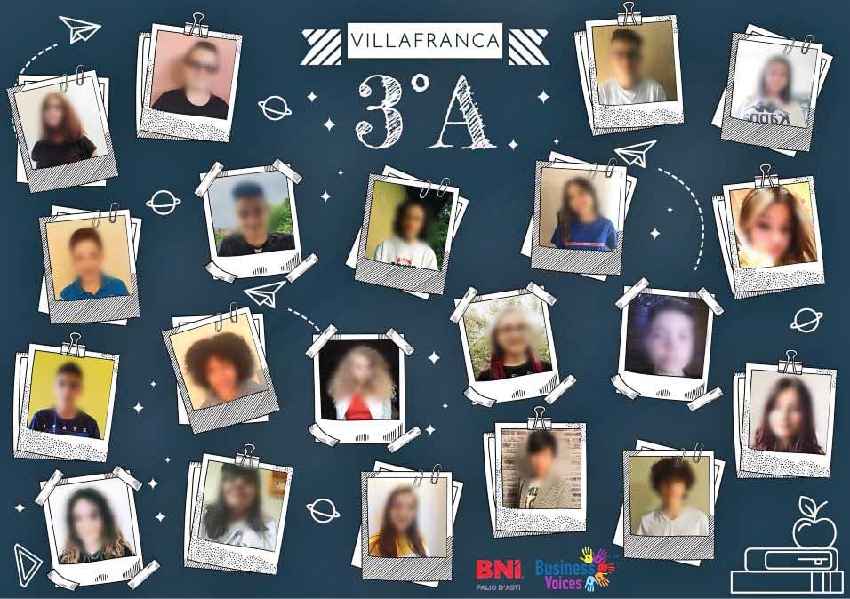 La foto di una classe virtuale
