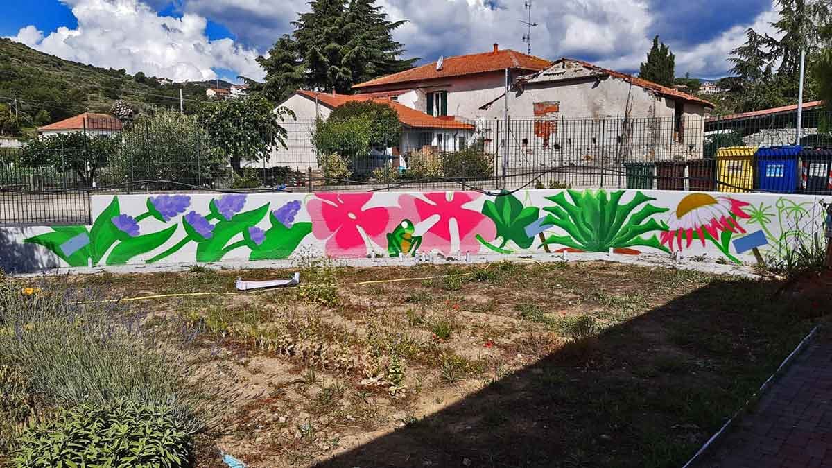 Un muro a colori